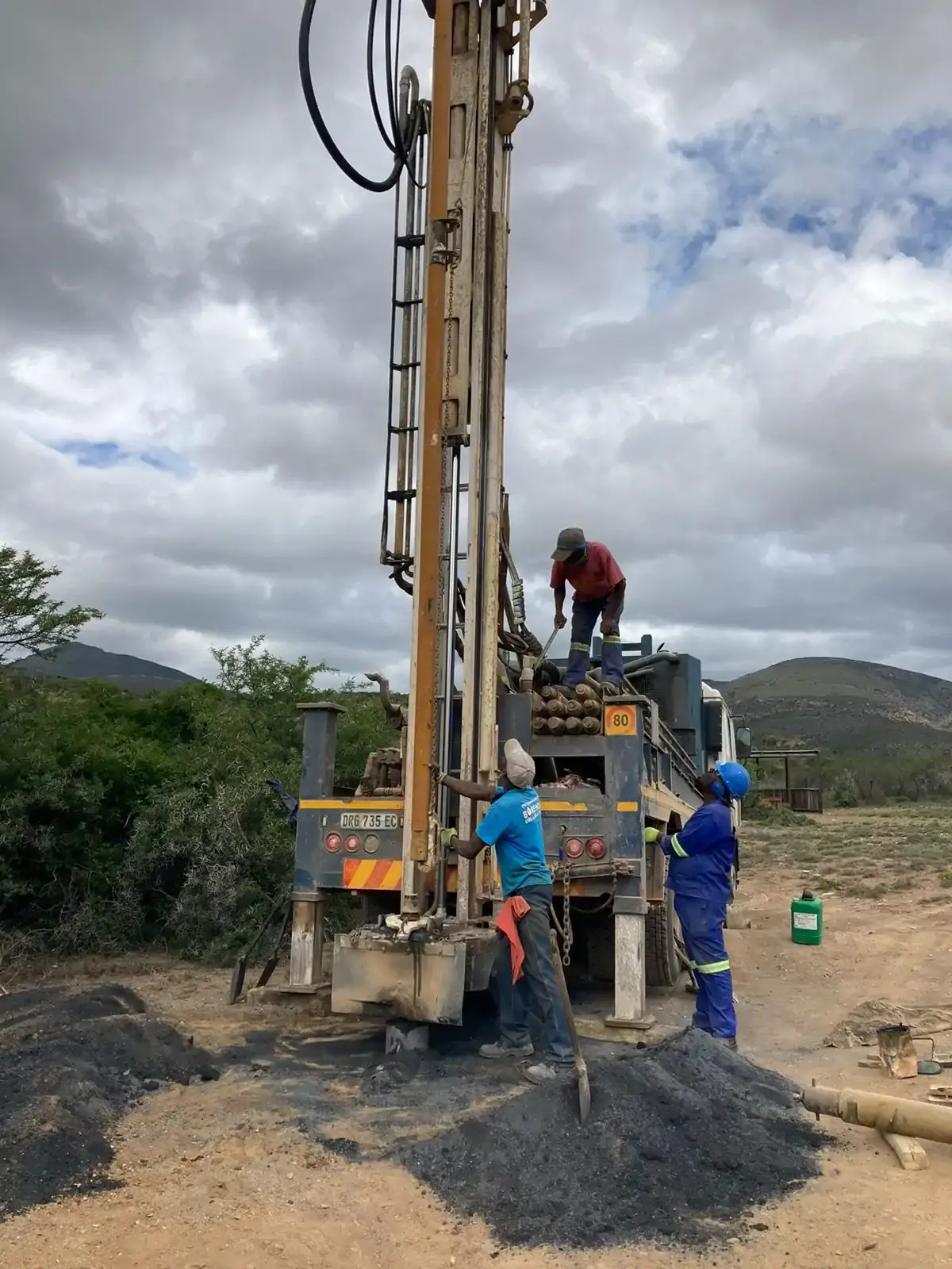 Borehole Drilling PE On Farm5